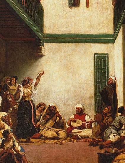 Eugene Delacroix Jewish Wedding in Morocco